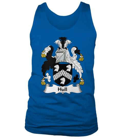 Hull Family Crest British Family Crests Tank Top Unisex
