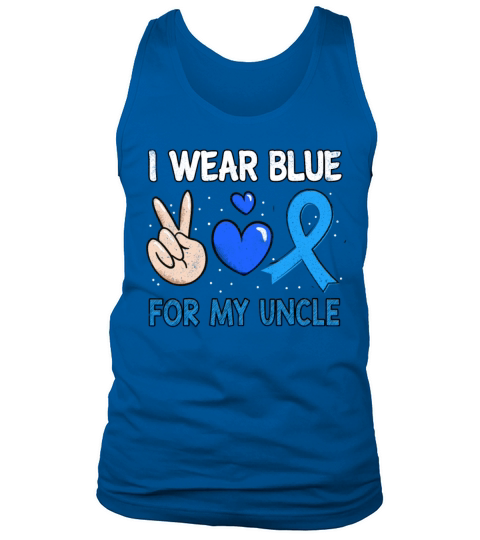 In November Blue For Uncle Diabetes Awareness Tank Top Unisex