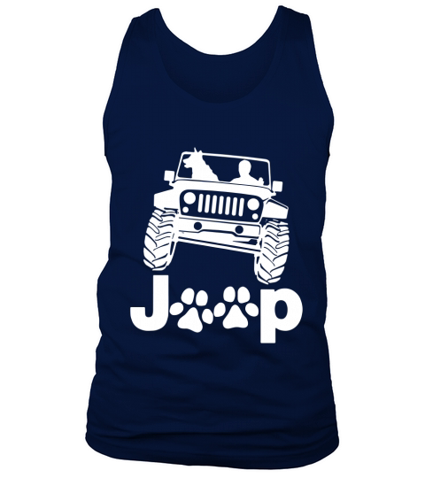 JEEP DOG Tank Top Unisex