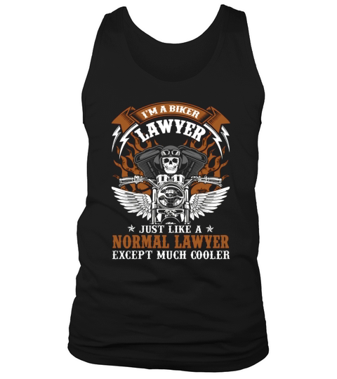 Lawyer Biker Shirt Tank Top Unisex