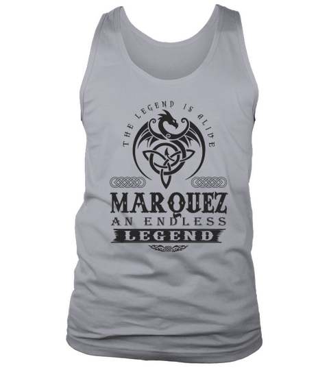 MARQUEZ The Legend Is Alive MARQUEZ An Endless Legend ColorBlack Tank Top Unisex