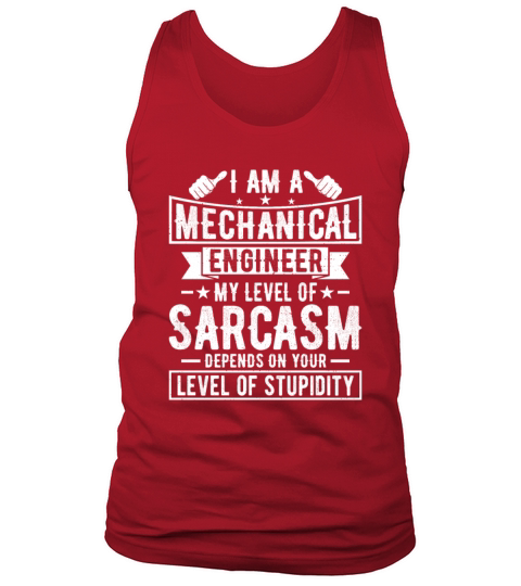 Mechanical Engineer - Funny Mechanical Engineering Tank Top Unisex