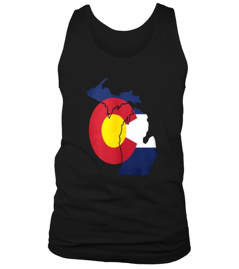 Michigan Colorado Funny Pride Flag Apparel Kids Shirts Tank Top Unisex