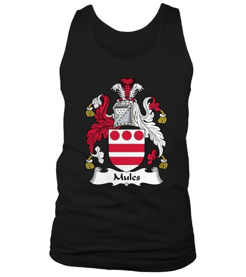 Mules Family Crest British Family Crests - Coffee Mug (colored) Tank Top Unisex