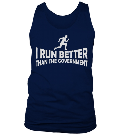 run better than government Tank Top Unisex