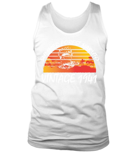 Summer Forest Vintage 1941 Tank Top Unisex