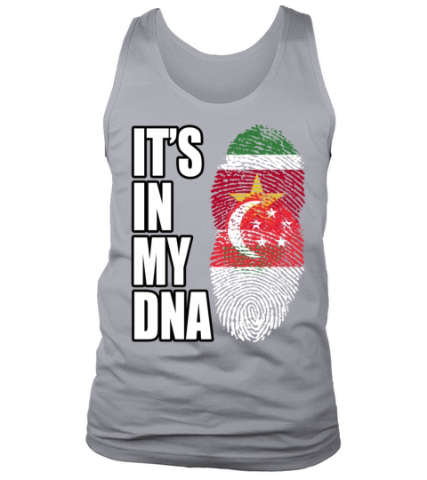Surinamese And Singaporean Leonean Vintage Heritag Tank Top Unisex