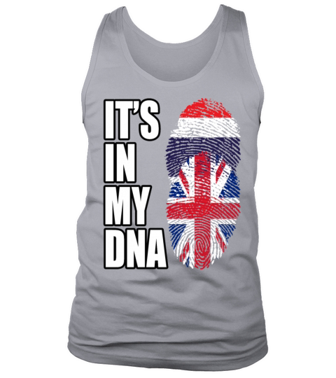 Thai And British Vintage Heritage DNA Flag Tank Top Unisex