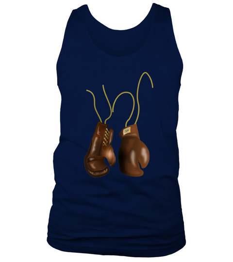 Vintage Leather Boxing Gloves T-Shirt Tank Top Unisex