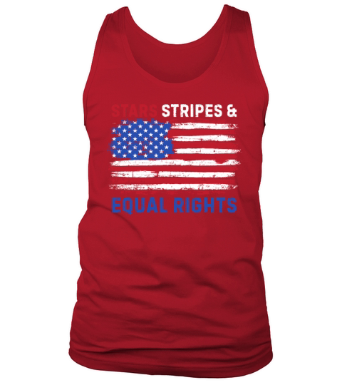 Vintage USA Flag x Stars Stripes Equal Rights Tank Top Unisex