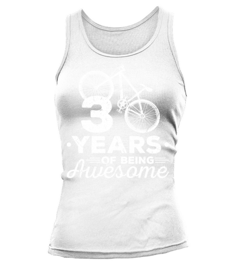 30th Birthday Mountain Bike Funny MTB Tank top Woman