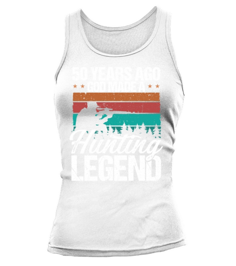 50 Year Old Hunting Funny 50th Birthday for Hunter Tank top Woman