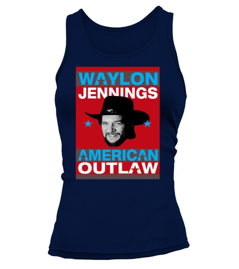 AMERICAN OUTLAW - WAYLON JENNINGS Tank top Woman