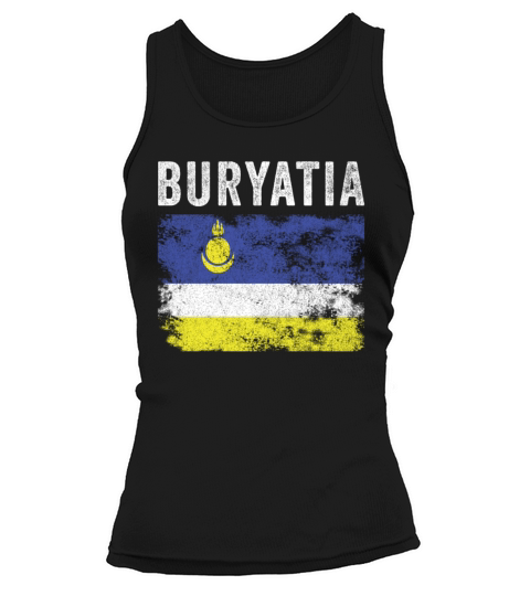 Buryatia Flag Distressed - Buryat Flag Tank top Woman