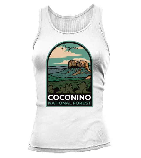 Coconino National Forest Arizona Vintage Tank top Woman