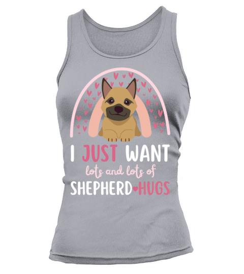 Cute German Shepherd Lover Kawaii Tank top Woman