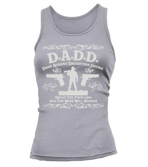DADD, Funny Father, Fathers Day TShirt Tank top Woman