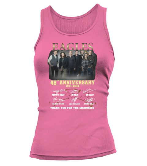 Eagles 48th anniversary 1971-2019 thank you for the memories shirt Tank top Woman