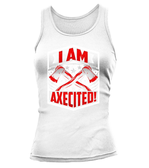 Funny Ax Throwing Quote Crossed Axes - Im Tank top Woman