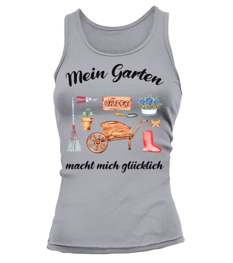 Garden Quote Hobby Gardener Gift Idea Tank top Woman