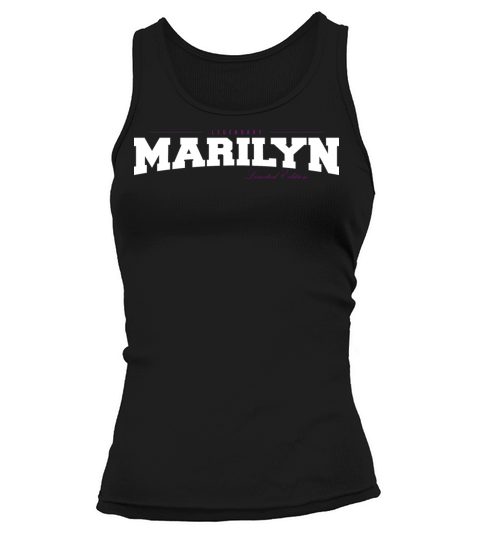 Marilyn Name Limited Edition Funny Retro Vintage Tank top Woman