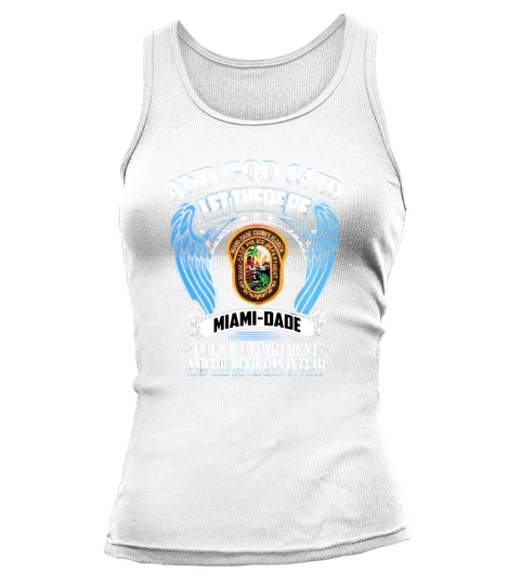 Miami-Dade Police Department Tank top Woman