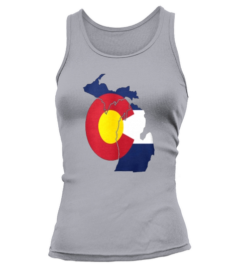 Michigan Colorado Funny Pride Flag Apparel Kids Shirts Tank top Woman