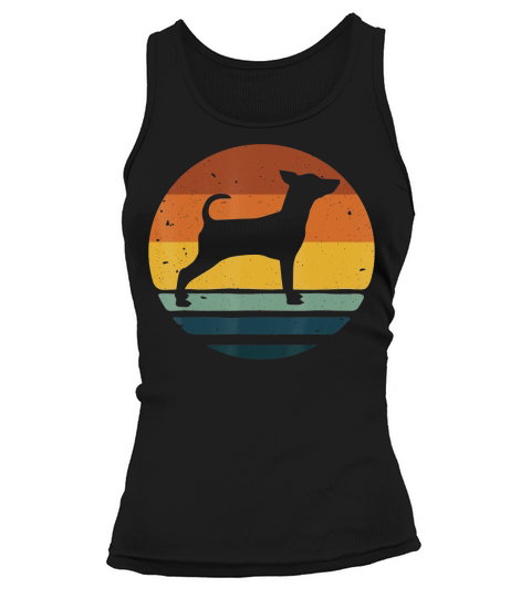 Miniature Pinscher Min Pin Vintage Retro Dog Mom Dad Gift T-Shirt Tank top Woman