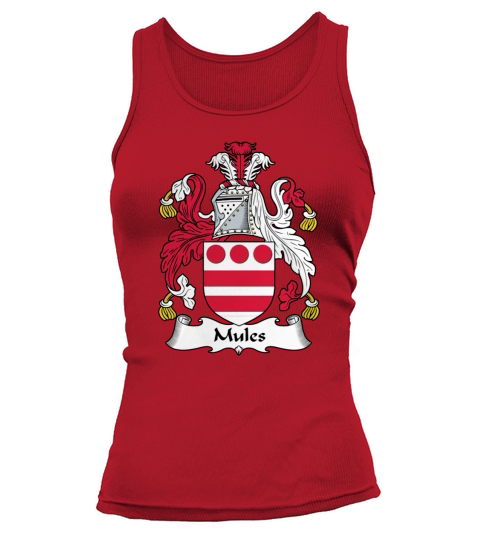 Mules Family Crest British Family Crests - Coffee Mug (colored) Tank top Woman