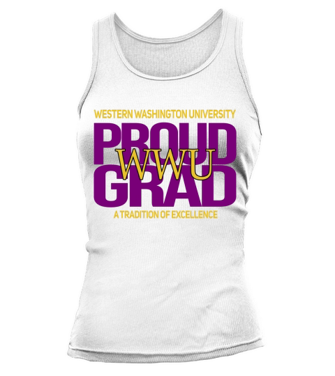 Proud Grad Western Washington University Graduation Excellence 2020 Tank top Woman