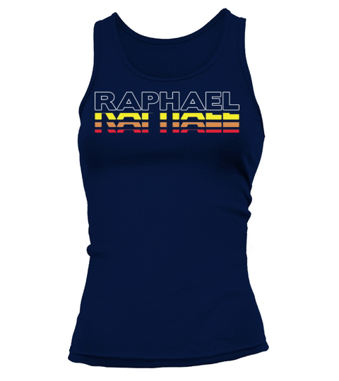 Raphael First Name Funny Vintage Sunset Raphael Tank top Woman