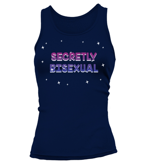 Secretly Bisexual Bi Introvert Bi Pride Tank top Woman