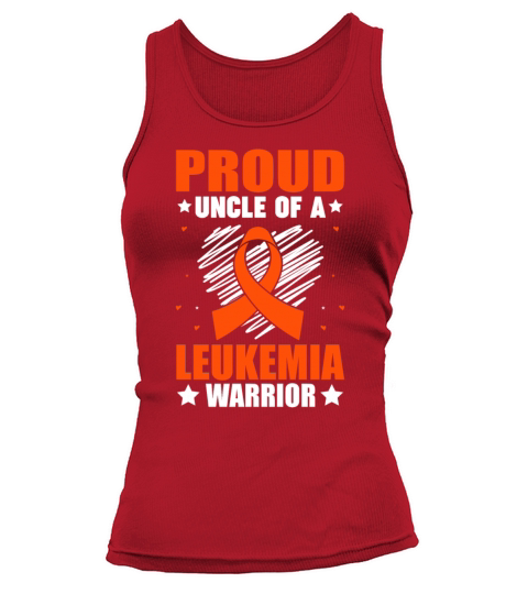 Uncle Leukemia Cancer Awareness Warrior Support Or Tank top Woman