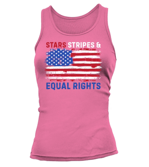 Vintage USA Flag x Stars Stripes Equal Rights Tank top Woman
