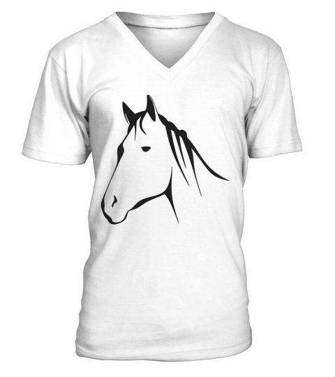 Horses Lover horse men s premium t shirtLoneWolfDesignsBXT 2017 Gift V-Neck T-shirt
