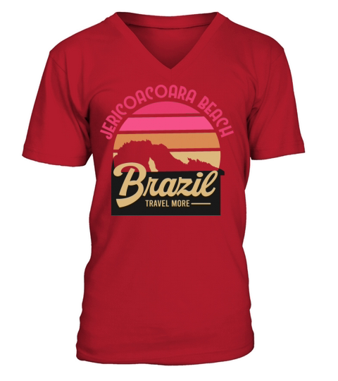 Jericoacoara Beach brazil V-Neck T-shirt