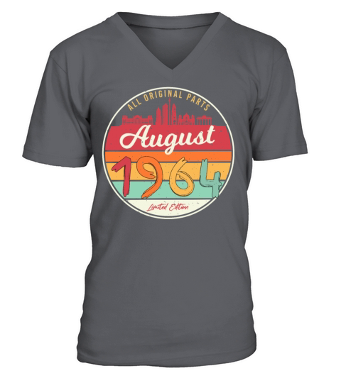 Limited Edition August 1964 V-Neck T-shirt