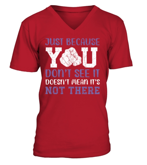 Lupus Awareness Purple Ribbon Autoimmune Disease V-Neck T-shirt