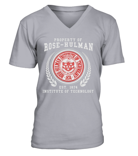 RoseHulman Institute of Technology V-Neck T-shirt