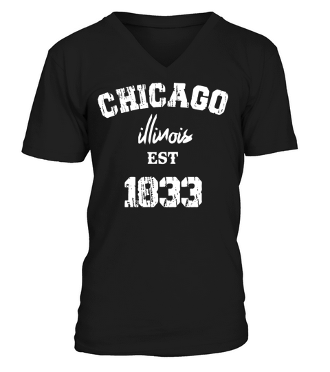 vintage chicago T-shirt V-Neck T-shirt