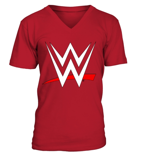 WWE WWE logo V-Neck T-shirt