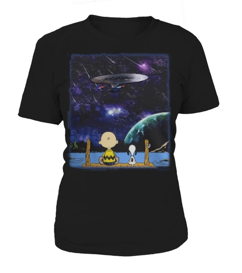 Charlie Brown Snoopy Enterprise Shirt Women's T-Shirt