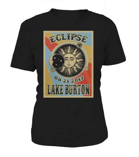 Georgia Lake Burton Solar Eclipse 2017 Shirt Women's T-Shirt