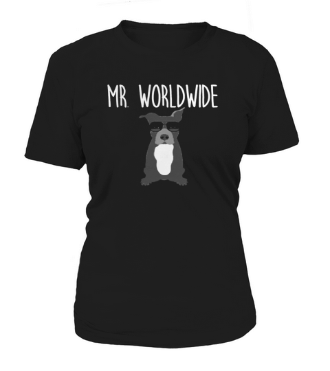 Mr. Worldwide Funny Pitbull TShirt Women's T-Shirt