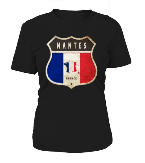 Nantes France coat of arms flags design Women's T-Shirt