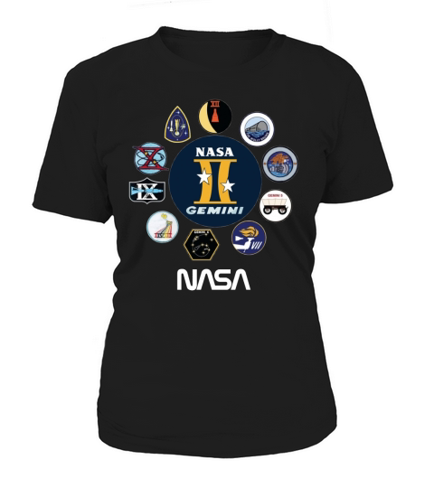 Project Gemini Missions Patch Badge NASA shirt Women's T-Shirt