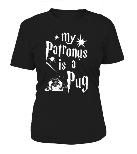 Pug Lover Shirt My Patronus Is A Pug Women's T-Shirt